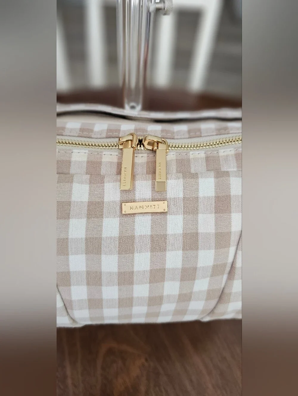 Hammitt Morgan | Dandelion Gingham​/​Brushed Gold